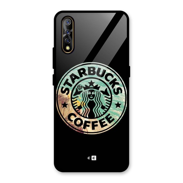 Coffee StarBucks Glass Back Case for Vivo Z1x