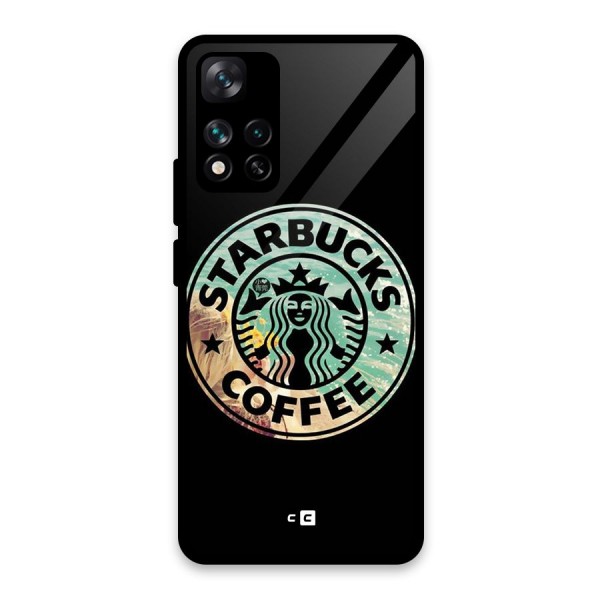 Coffee StarBucks Glass Back Case for Xiaomi 11i HyperCharge 5G