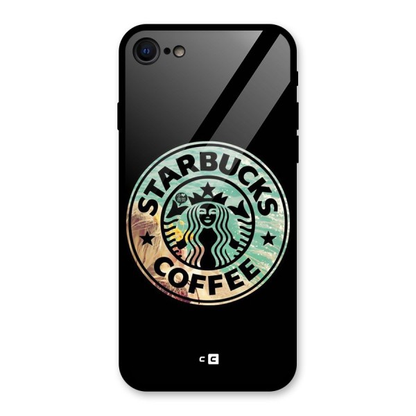 Coffee StarBucks Glass Back Case for iPhone SE 2020