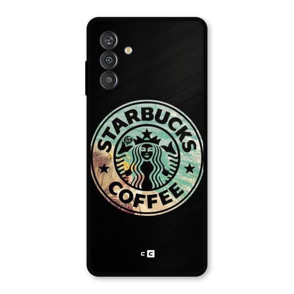 Coffee StarBucks Metal Back Case for Galaxy F13