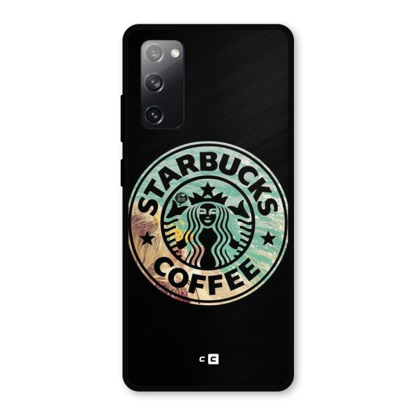 Coffee StarBucks Metal Back Case for Galaxy S20 FE