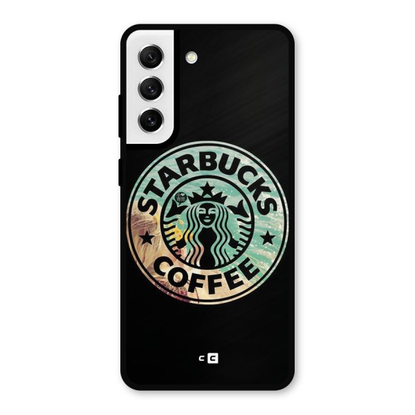 Coffee StarBucks Metal Back Case for Galaxy S21 FE 5G