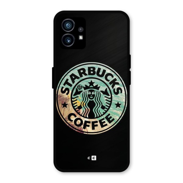 Coffee StarBucks Metal Back Case for Nothing Phone 1