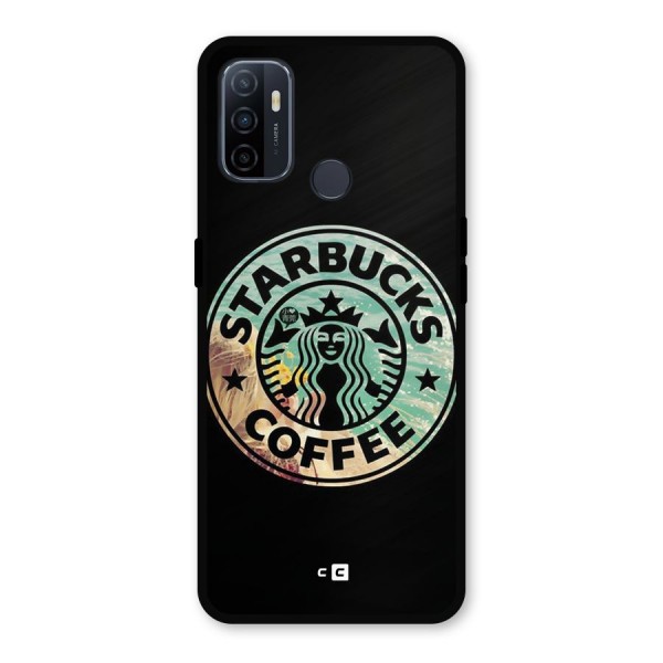 Coffee StarBucks Metal Back Case for Oppo A53