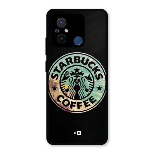 Coffee StarBucks Metal Back Case for Poco C55