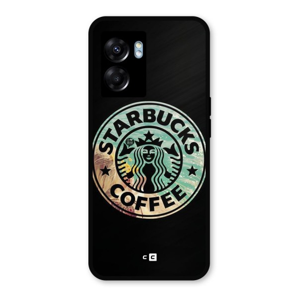 Coffee StarBucks Metal Back Case for Realme Narzo 50 5G