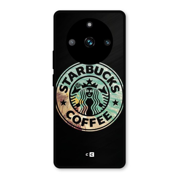 Coffee StarBucks Metal Back Case for Realme Narzo 60 Pro