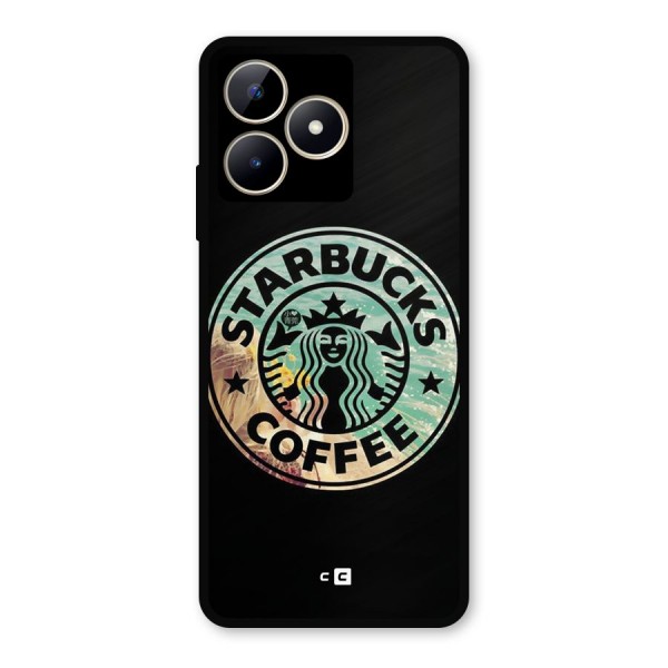 Coffee StarBucks Metal Back Case for Realme Narzo N53