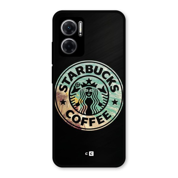 Coffee StarBucks Metal Back Case for Redmi 11 Prime 5G