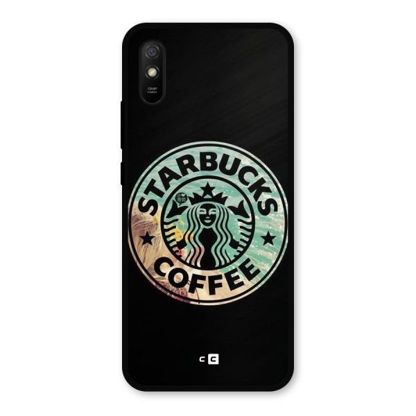 Coffee StarBucks Metal Back Case for Redmi 9i