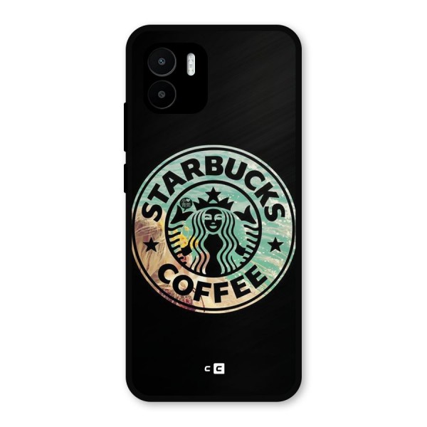 Coffee StarBucks Metal Back Case for Redmi A1