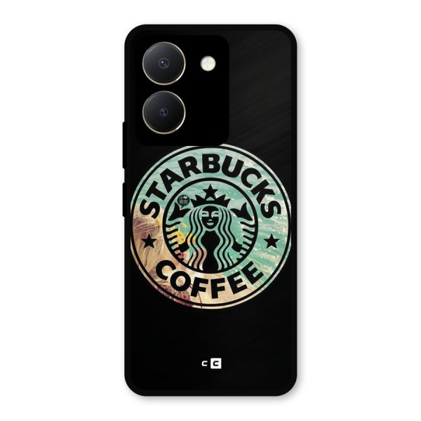 Coffee StarBucks Metal Back Case for Vivo Y36