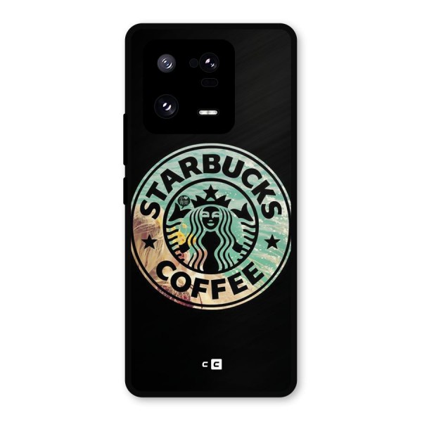 Coffee StarBucks Metal Back Case for Xiaomi 13 Pro