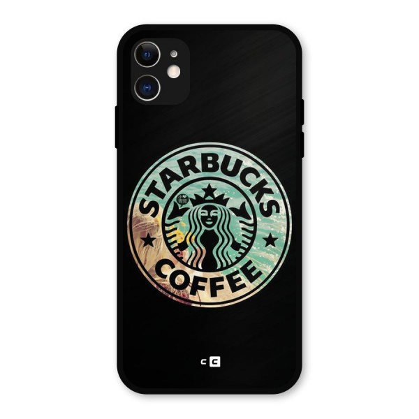 Coffee StarBucks Metal Back Case for iPhone 11