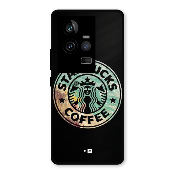 Coffee StarBucks Metal Back Case for iQOO 11 5G