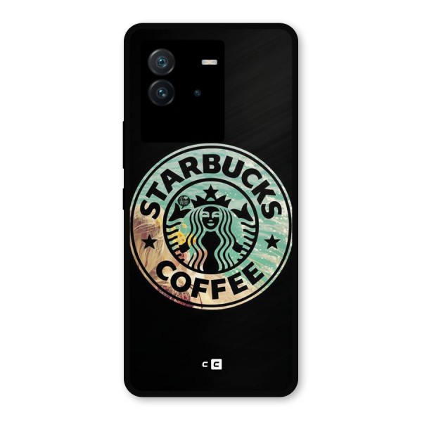 Coffee StarBucks Metal Back Case for iQOO Neo 6 5G