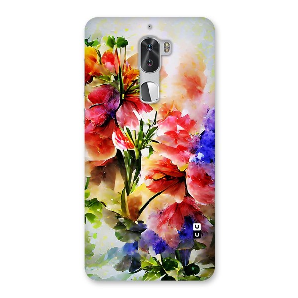 Colorful Flowers Fine Art Back Case for Coolpad Cool 1