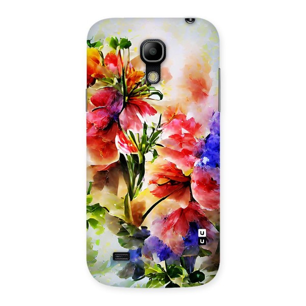 Colorful Flowers Fine Art Back Case for Galaxy S4 Mini