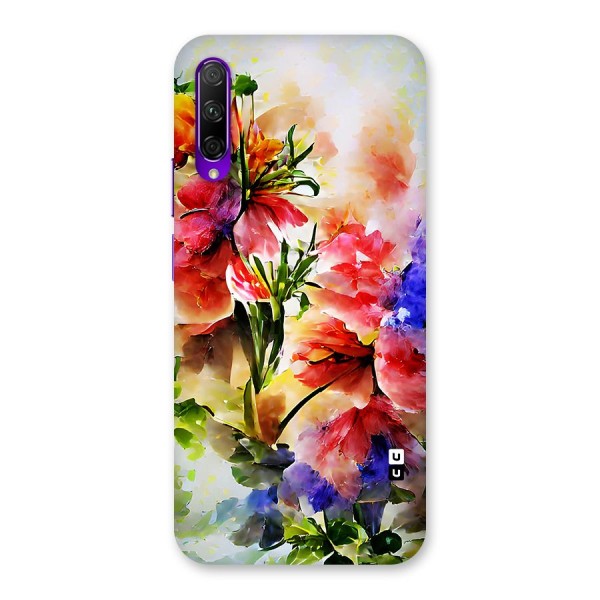 Colorful Flowers Fine Art Back Case for Honor 9X Pro