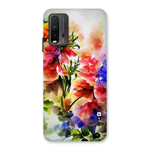 Colorful Flowers Fine Art Back Case for Redmi 9 Power