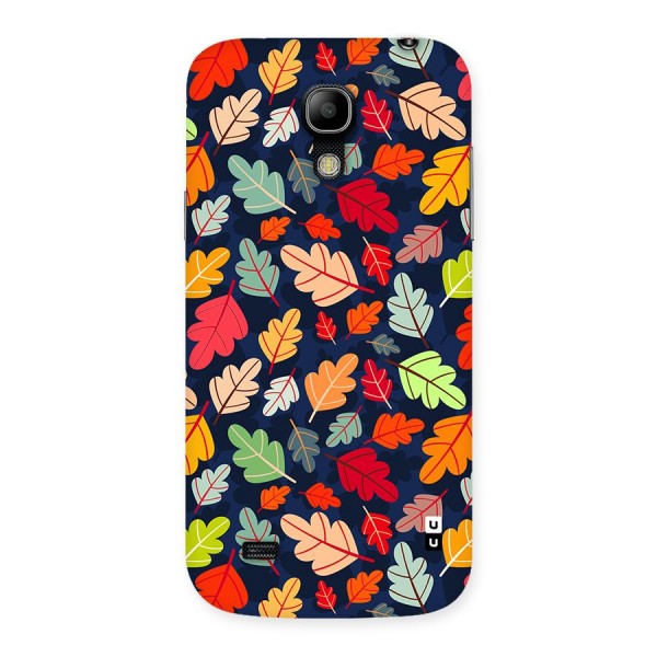 Colorful Leaves Beautiful Pattern Back Case for Galaxy S4 Mini
