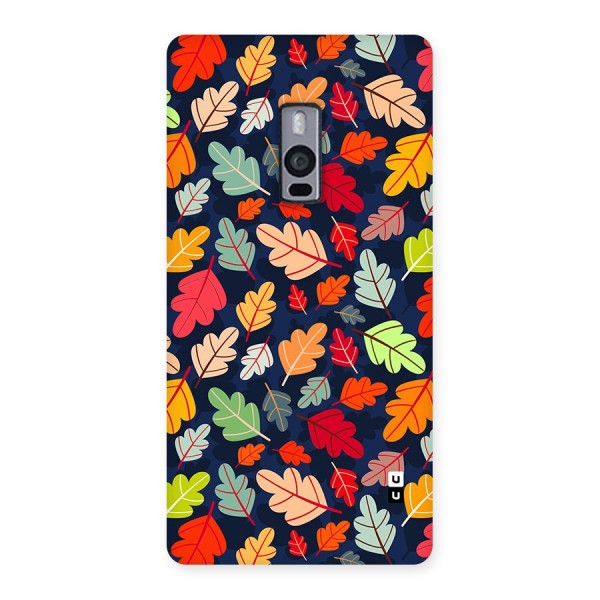 Colorful Leaves Beautiful Pattern Back Case for OnePlus 2