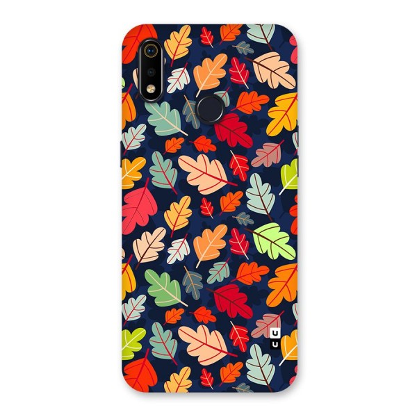Colorful Leaves Beautiful Pattern Back Case for Realme 3i