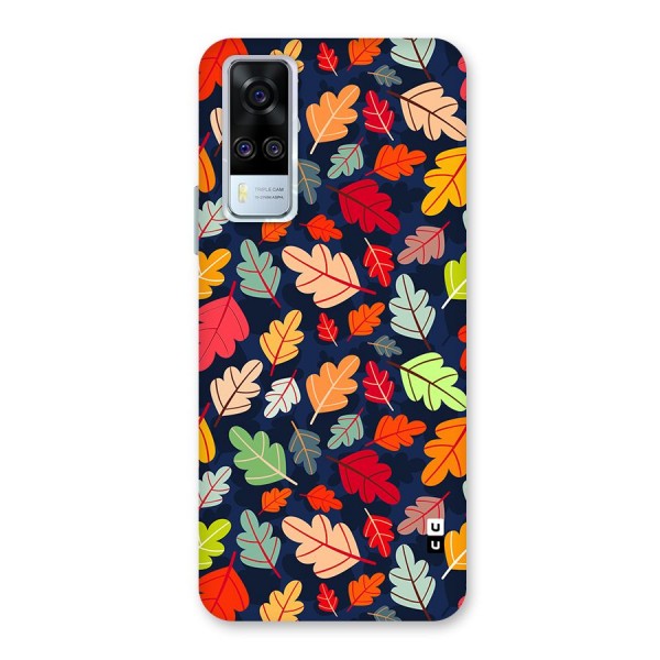 Colorful Leaves Beautiful Pattern Back Case for Vivo Y51