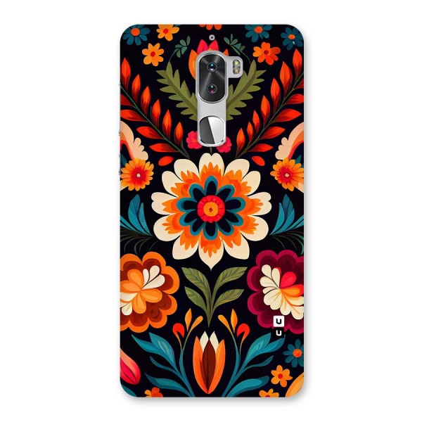 Colorful Mexican Floral Pattern Back Case for Coolpad Cool 1