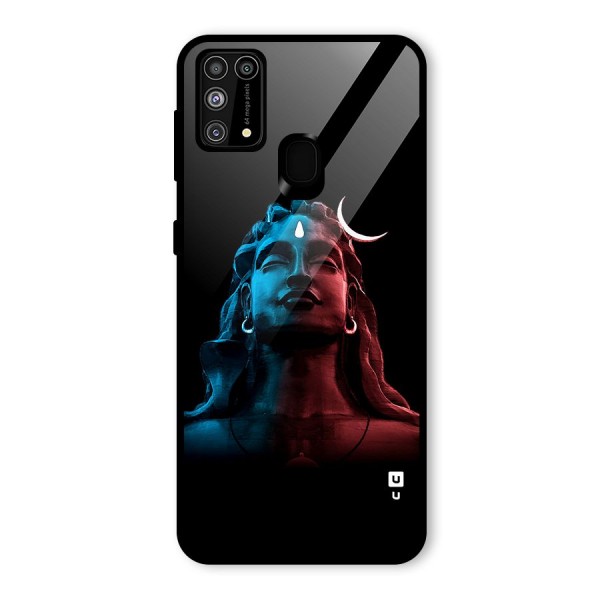 Colorful Shiva Glass Back Case for Galaxy F41