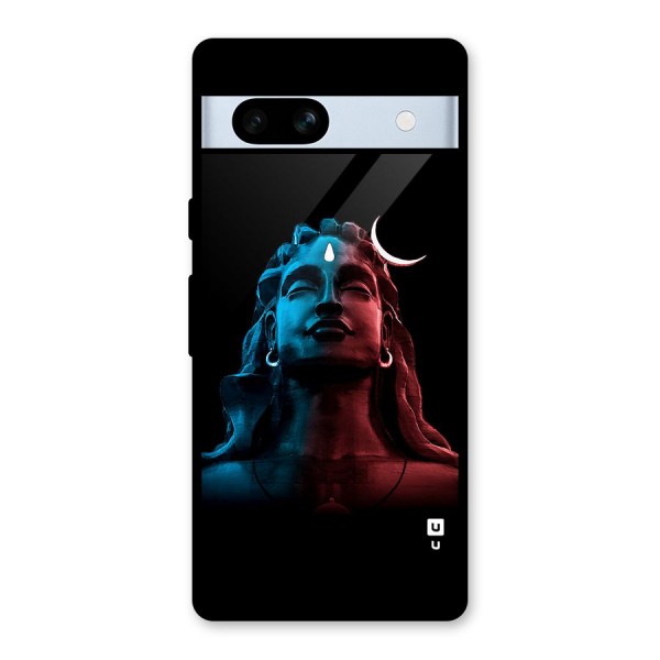 Colorful Shiva Glass Back Case for Google Pixel 7a