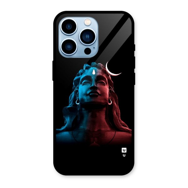 Colorful Shiva Glass Back Case for iPhone 13 Pro