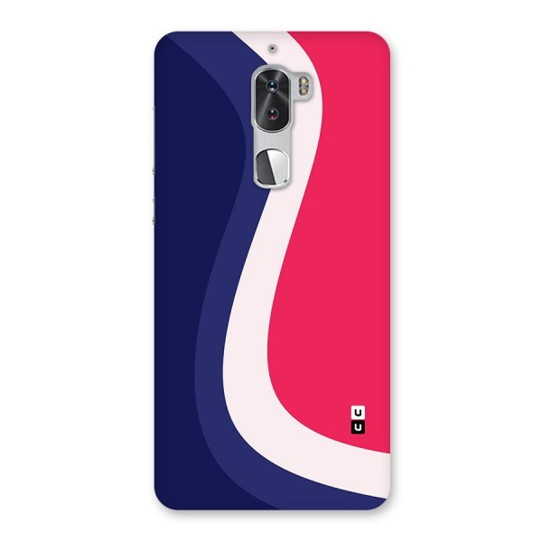 Colorful Wavy Print Back Case for Coolpad Cool 1