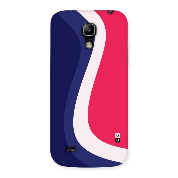 Colorful Wavy Print Back Case for Galaxy S4 Mini