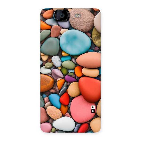 Colourful Stones Back Case for Canvas Knight A350