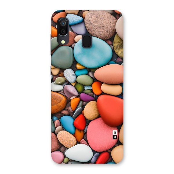 Colourful Stones Back Case for Galaxy A30