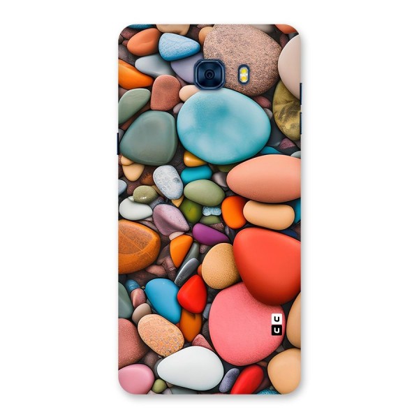 Colourful Stones Back Case for Galaxy C7 Pro