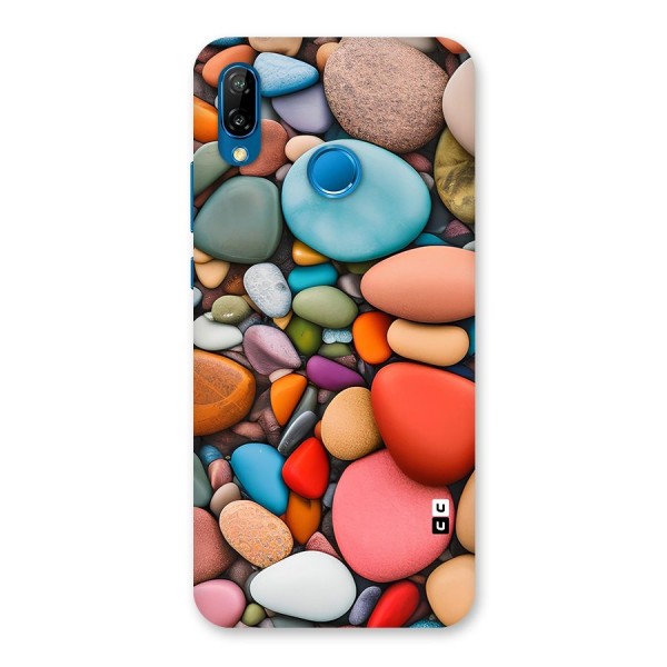 Colourful Stones Back Case for Huawei P20 Lite