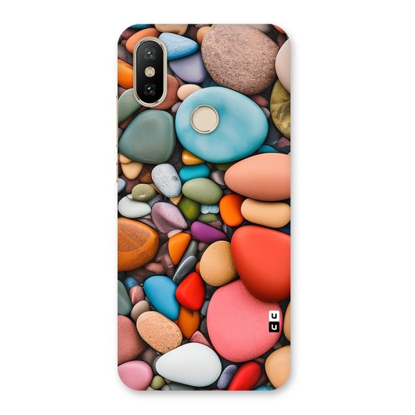 Colourful Stones Back Case for Mi A2