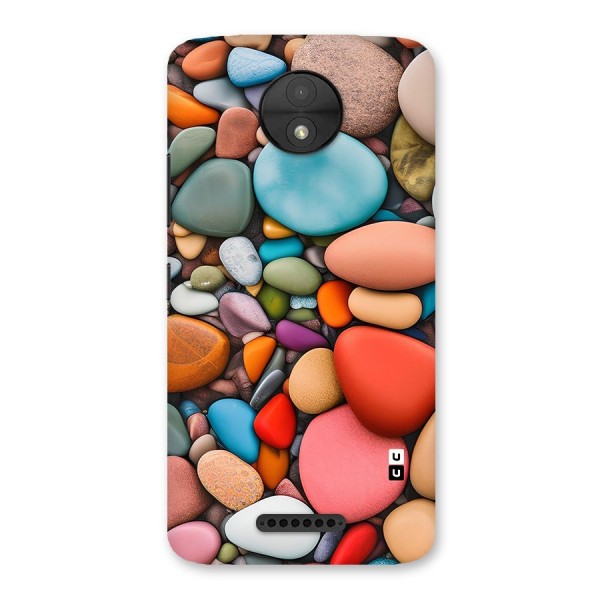Colourful Stones Back Case for Moto C
