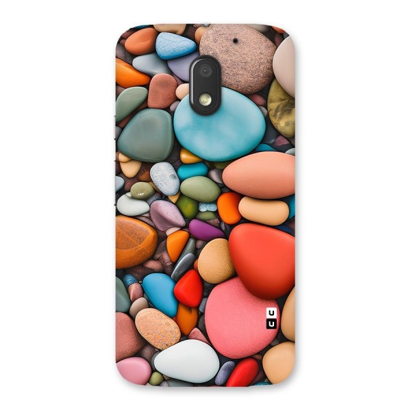 Colourful Stones Back Case for Moto E3 Power