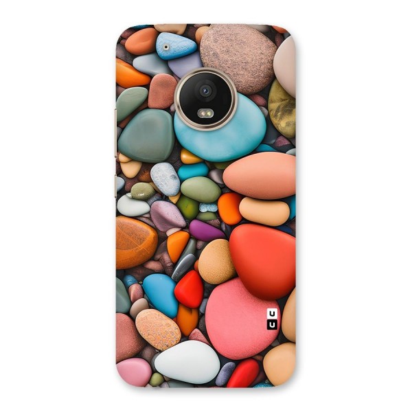 Colourful Stones Back Case for Moto G5 Plus