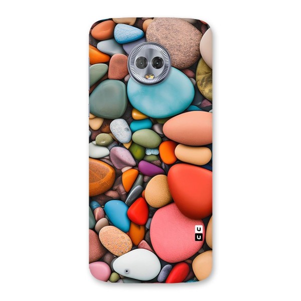 Colourful Stones Back Case for Moto G6