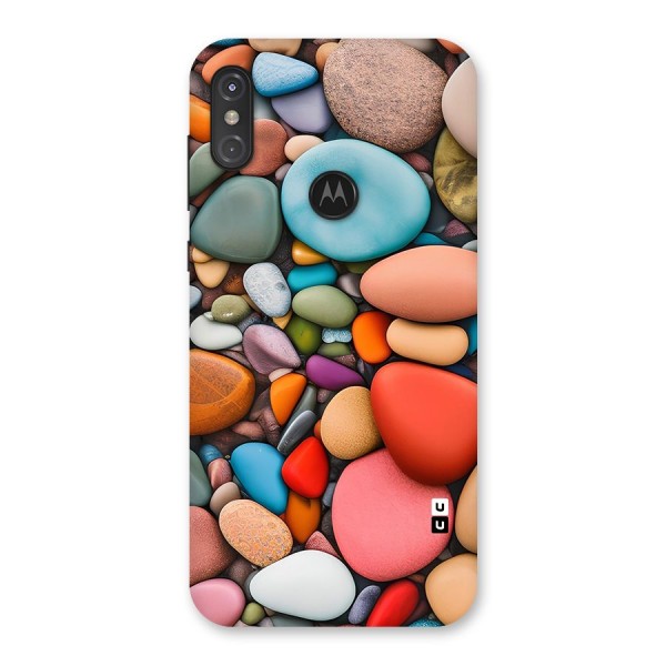 Colourful Stones Back Case for Motorola One Power