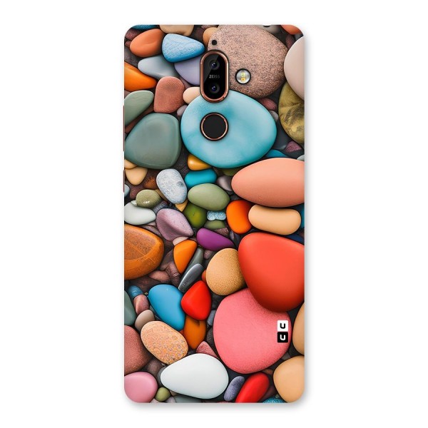 Colourful Stones Back Case for Nokia 7 Plus