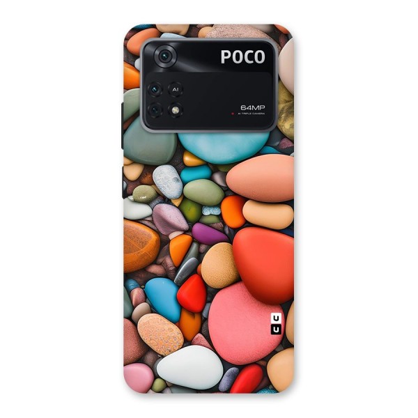 Colourful Stones Back Case for Poco M4 Pro 4G