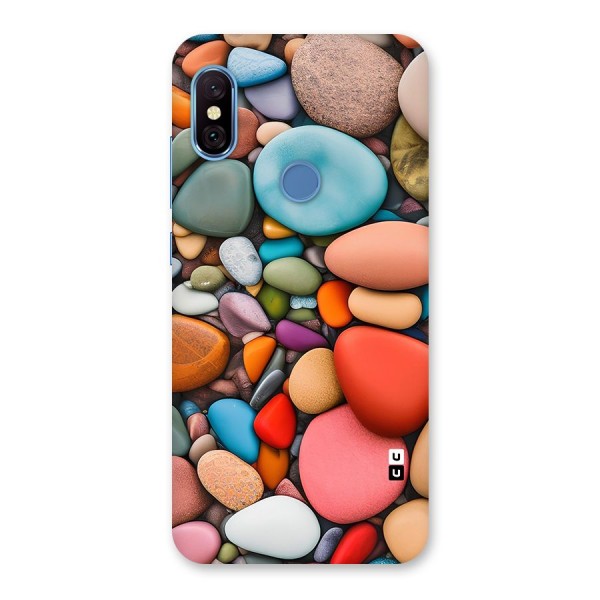 Colourful Stones Back Case for Redmi Note 6 Pro