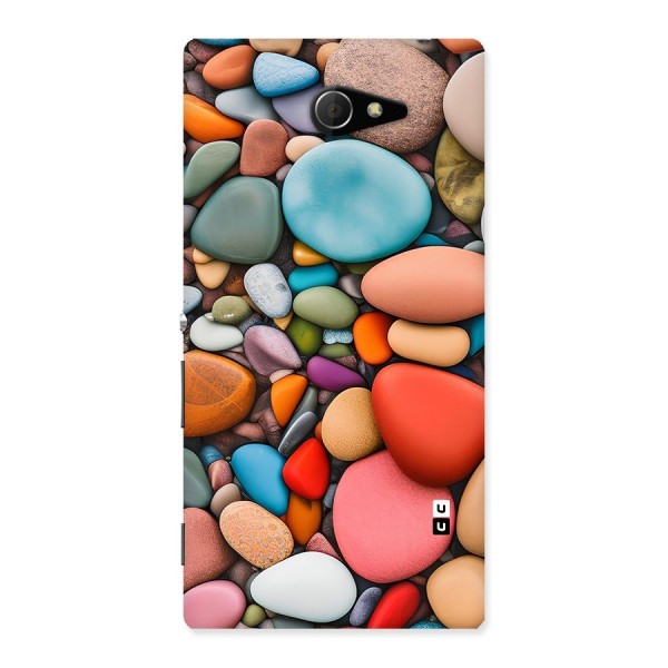 Colourful Stones Back Case for Xperia M2