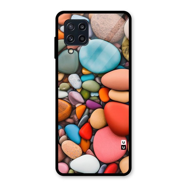 Colourful Stones Glass Back Case for Galaxy M32