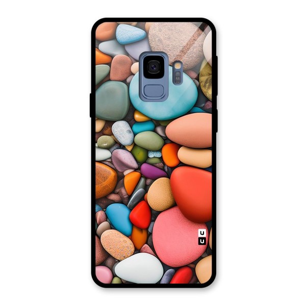 Colourful Stones Glass Back Case for Galaxy S9